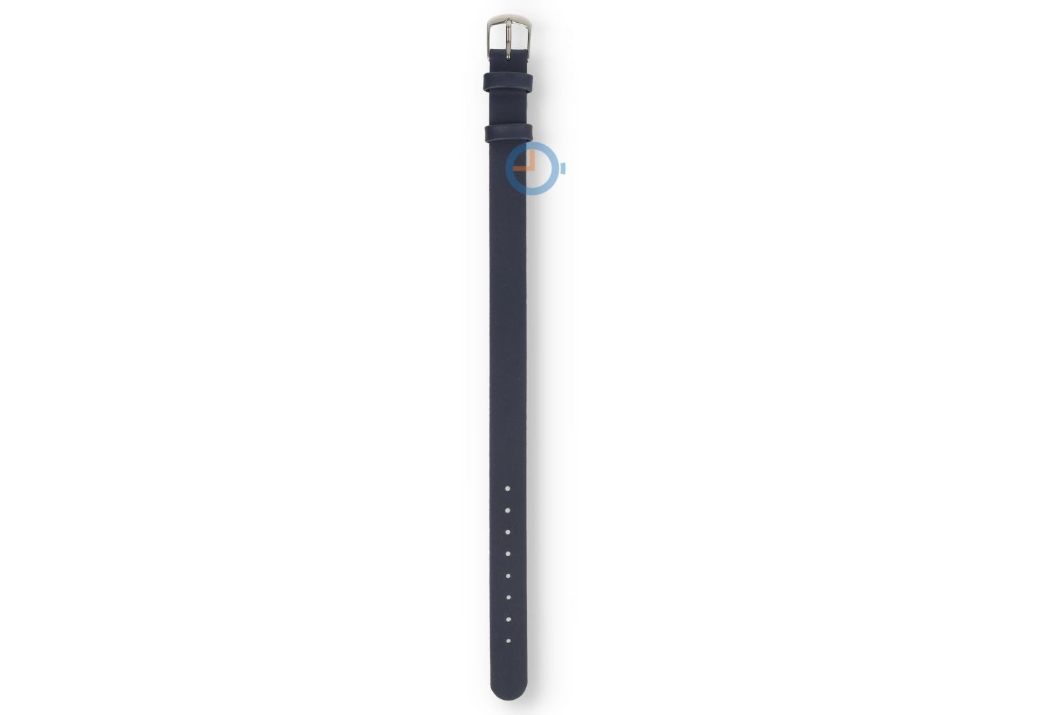 Kerbholz Leder Uhrenarmband - 12mm - dunkelblau
