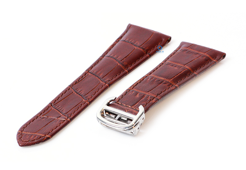 Uhrenarmband für Cartier - 23/18mm braun