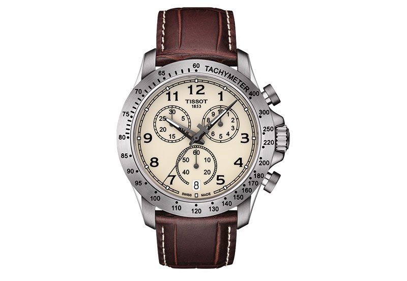 Tissot horlogeband T1064171626200 bruin leer