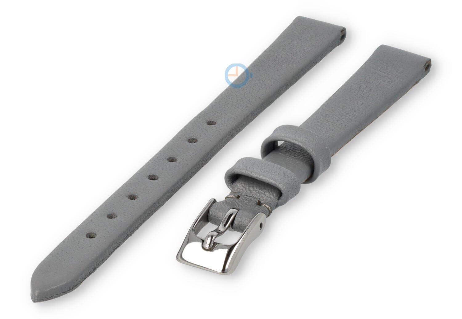 Nahtloses und glattes Uhrenarmband 10mm - hellgrau