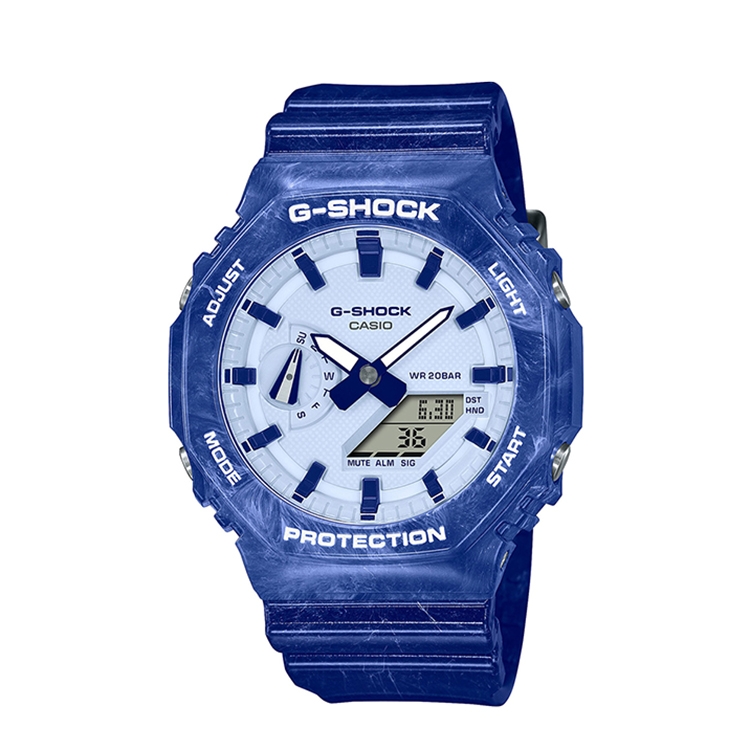Uhrenarmband G-Shock GA-2100BWP-2A