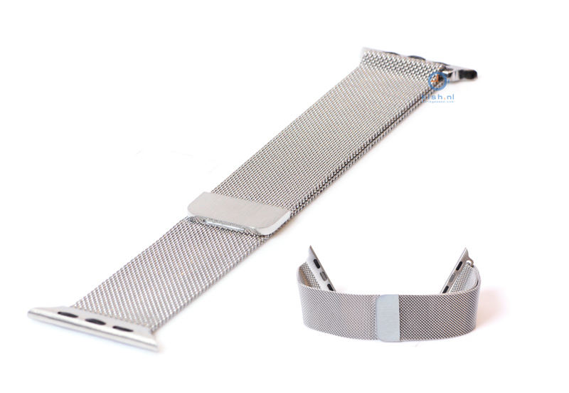 Ersatzband für Apple watch 42mm - Mailänder Silber