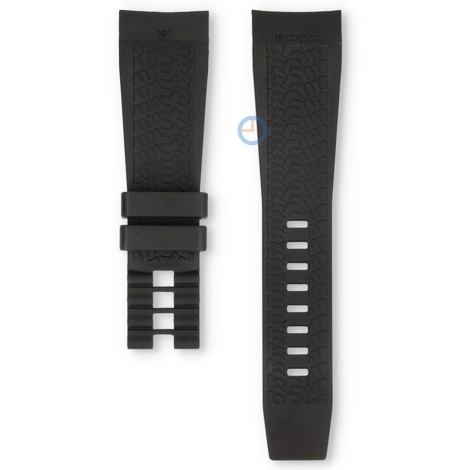 Edox Chronorally 38001 - TIN Uhrenarmband Schwarz