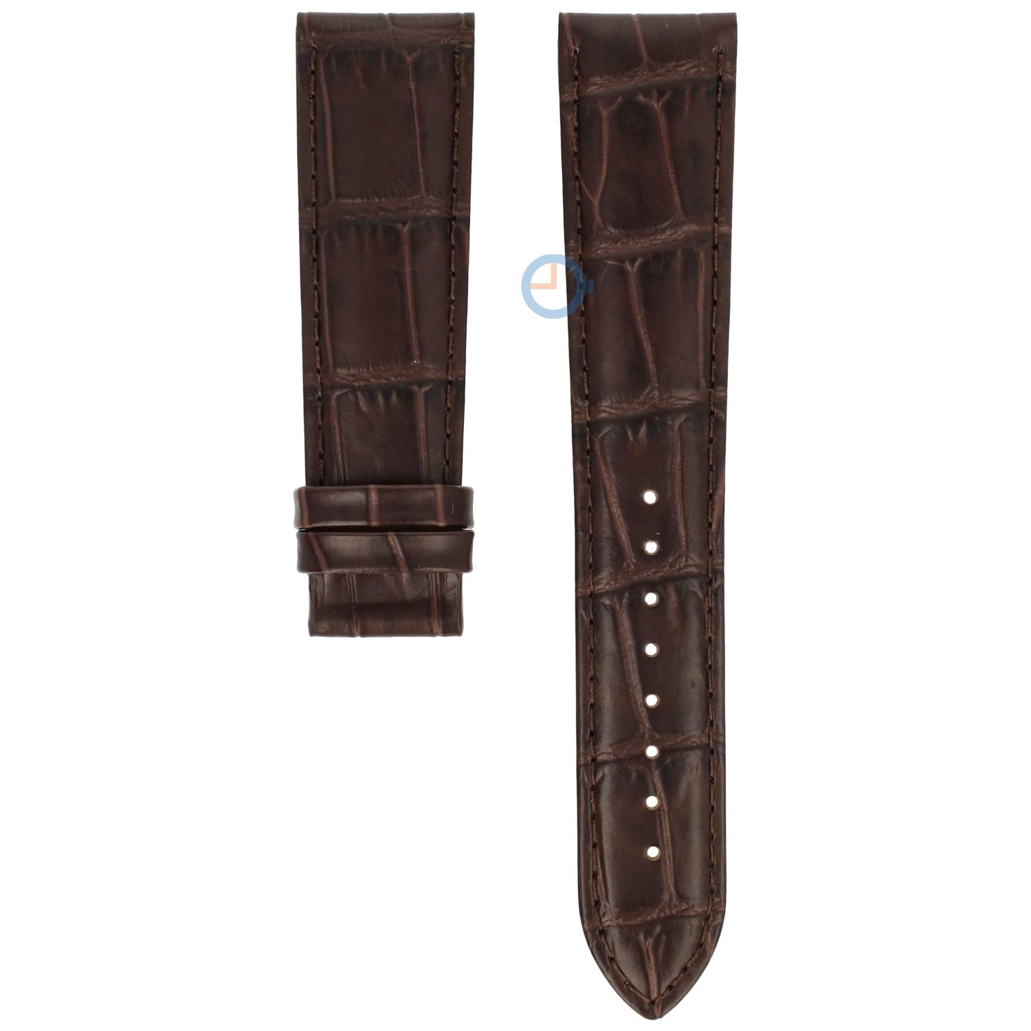 Tissot Uhrenarmband T1274071603101 braun Leder