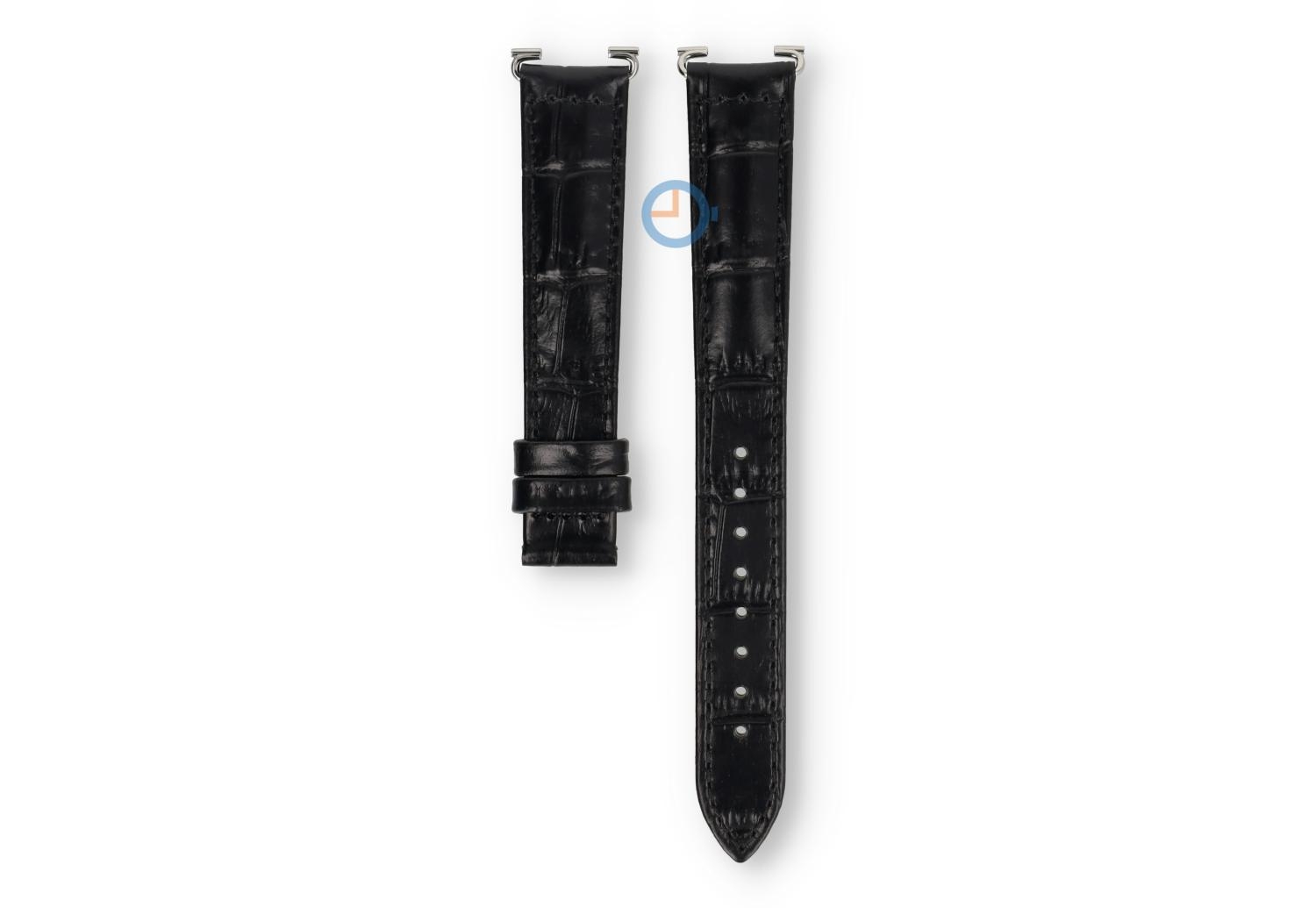 Tissot Uhrenarmband T1285051601200 schwarz Leder - XL