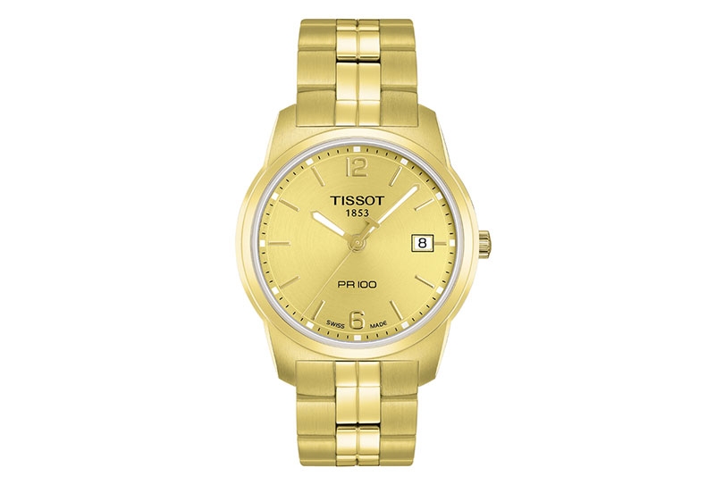 Original Tissot Armband T0494103302700A - gold