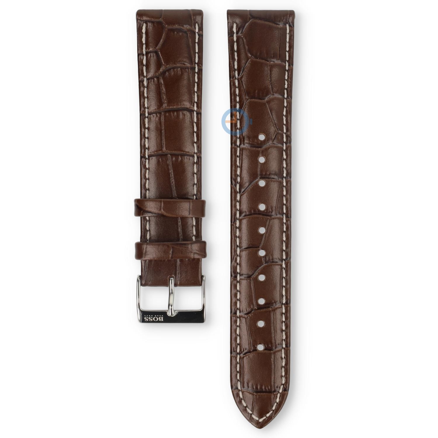 Hugo Boss Armband 22mm - dunkelbraun