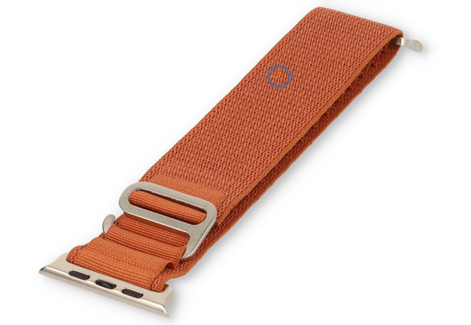 49mm terrakotta Alpine Loop Band Apple Watch - silver