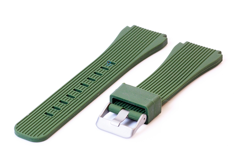 Samsung Galaxy 46mm Uhrenarmband - dunkles grün