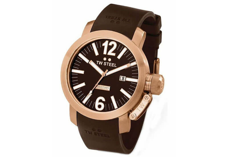 TW Steel Grandeur TW101 Uhrenarmband braun - 20mm
