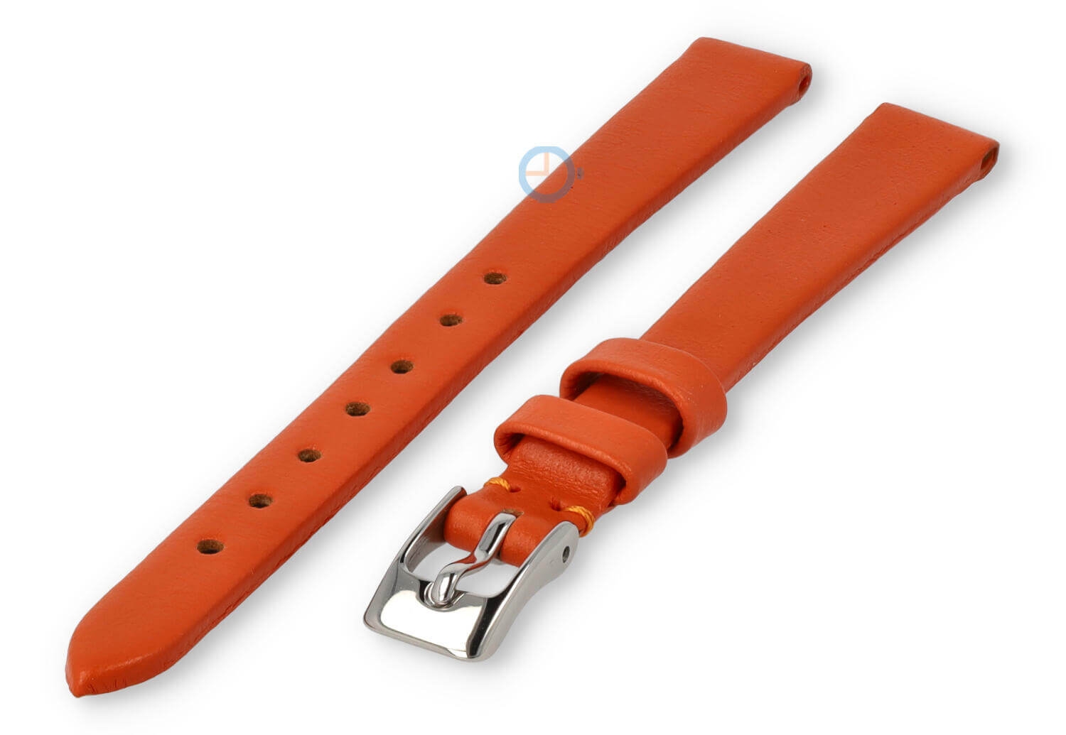 Nahtloses und glattes Uhrenarmband 8mm - Orange