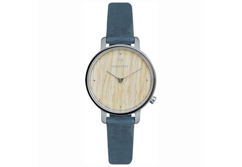 Kerbholz Uhrenarmband Emma Oak Navy