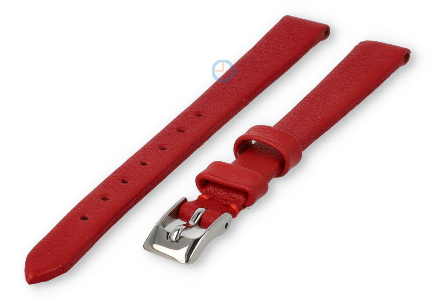Nahtloses und glattes Uhrenarmband 10mm - dunkelrot