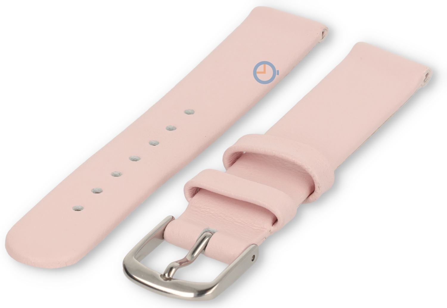 Extra kurzes Uhrenarmband - 12mm - Blüten-rosa