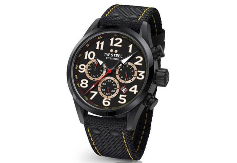 TW Steel Volante TW978 Uhrenarmband schwarz - 24mm