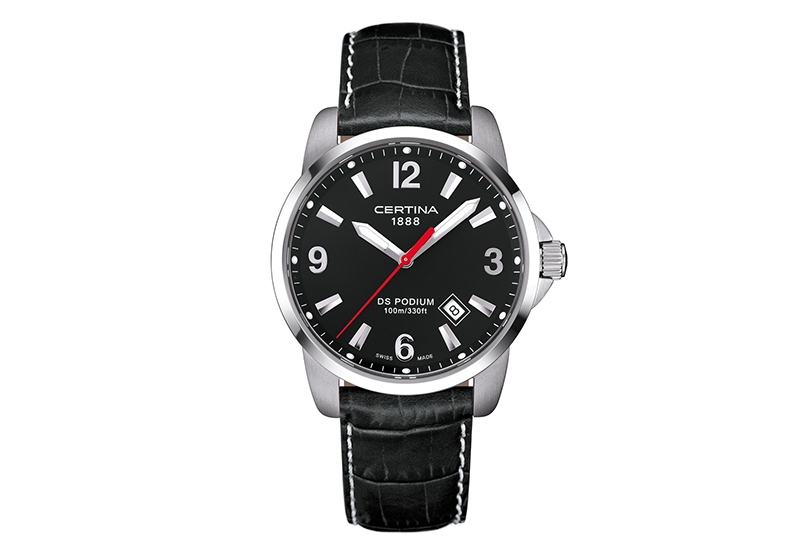 Certina Band C0016101605701A 20/18mm ohne Schließe Leder
