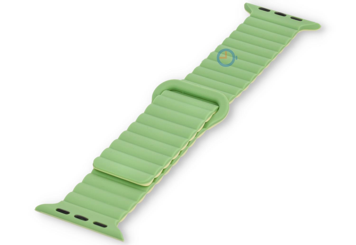 Magnetisch Band Apple Watch 41mm - grün gelb
