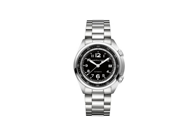 Hamilton Uhrenarmband H76455133 - silber Stahl