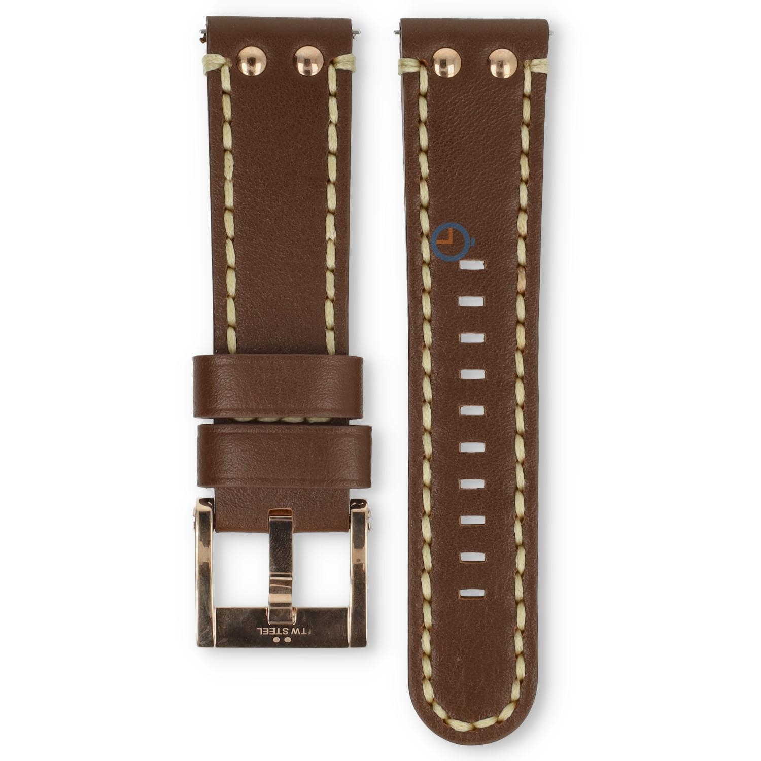 TW Steel Maverick MS84 Uhrenarmband braun - 24mm