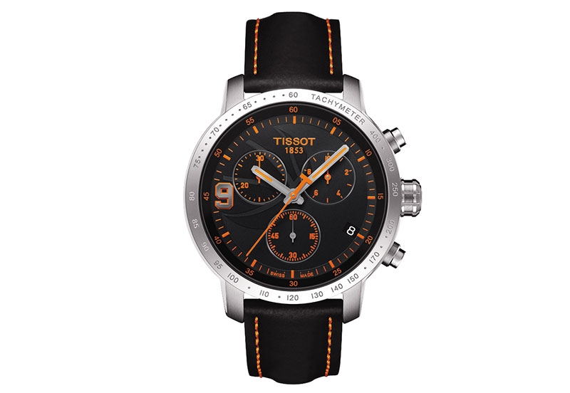 Tissot Uhrenarmband T0554171605701 schwarz Leder - XL