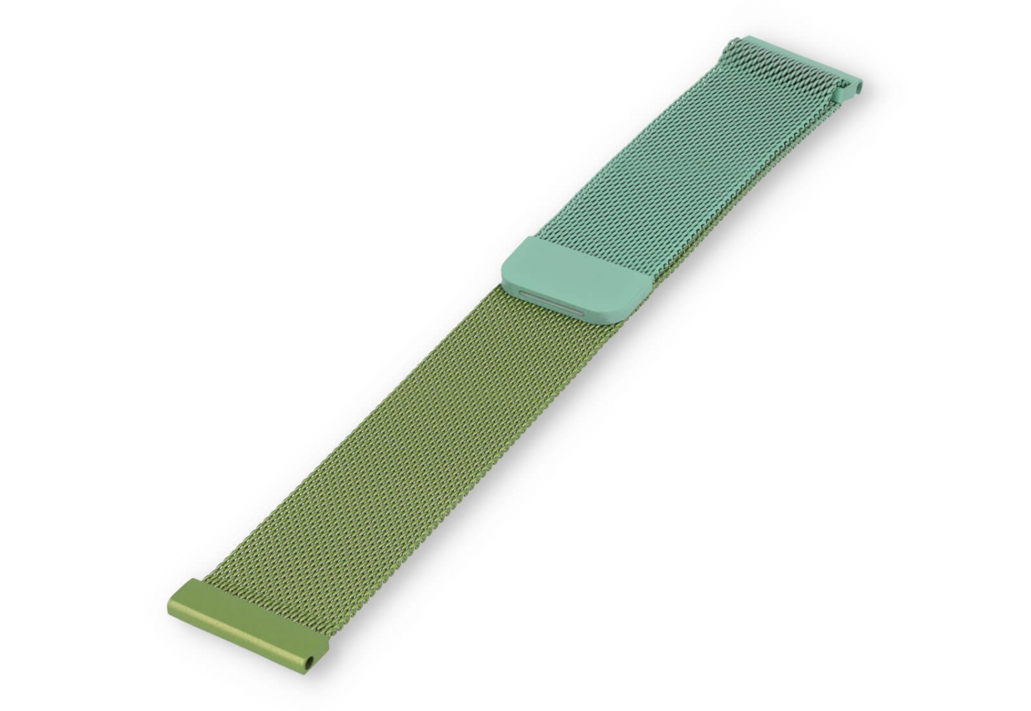 Milanese 20mm horlogeband - groen/mintgroen