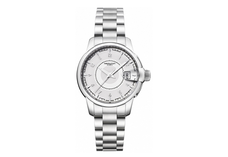 Hamilton Uhrenarmband H40415115 - silber Stahl