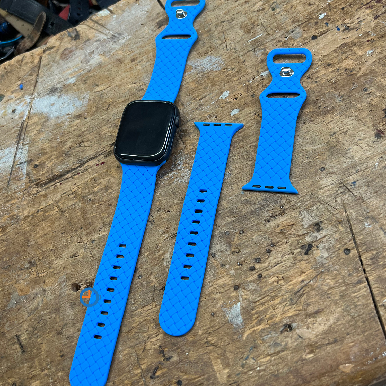 Silikon armband - Apple Watch 41mm - blau