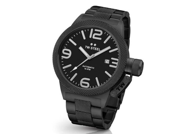 TW Steel Canteen bracelet CB216 Uhrenarmband schwarz - 24mm