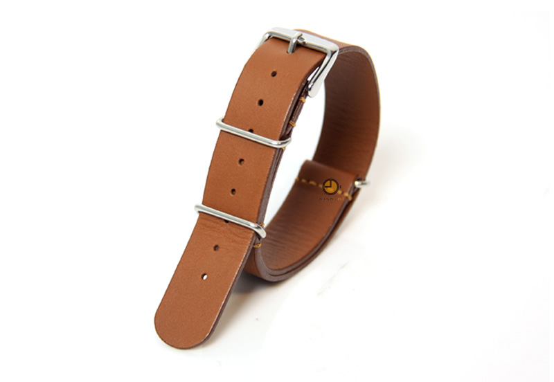 Uhrenarmband 18mm Braun Nato