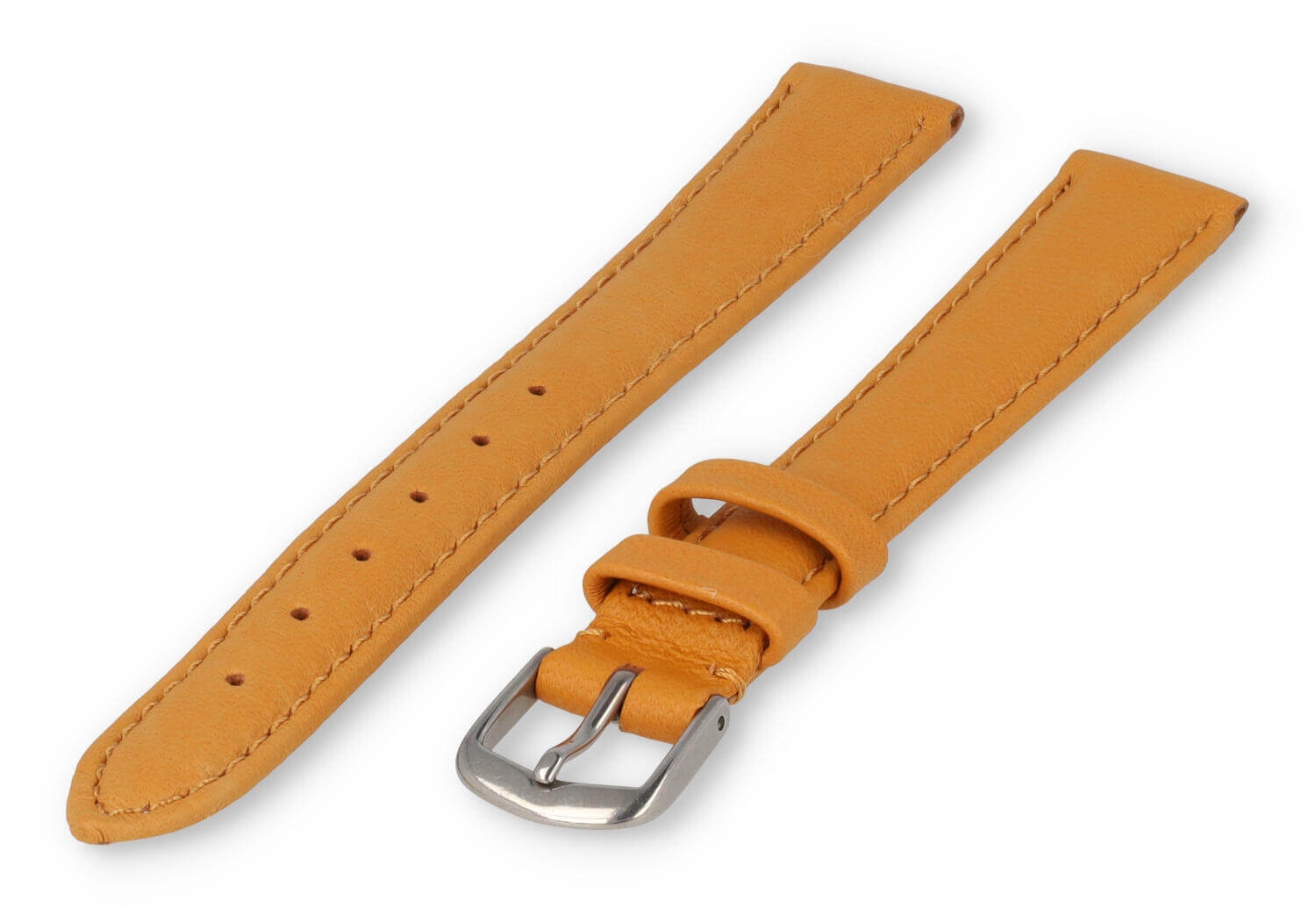 XL glatt Lederband - 14mm - hellbraun