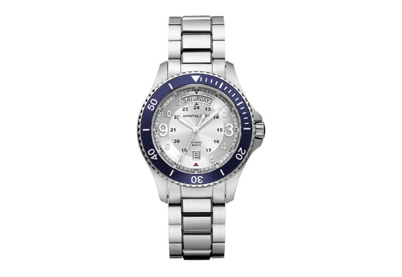 Hamilton Uhrenarmband H64541153 - silber Stahl