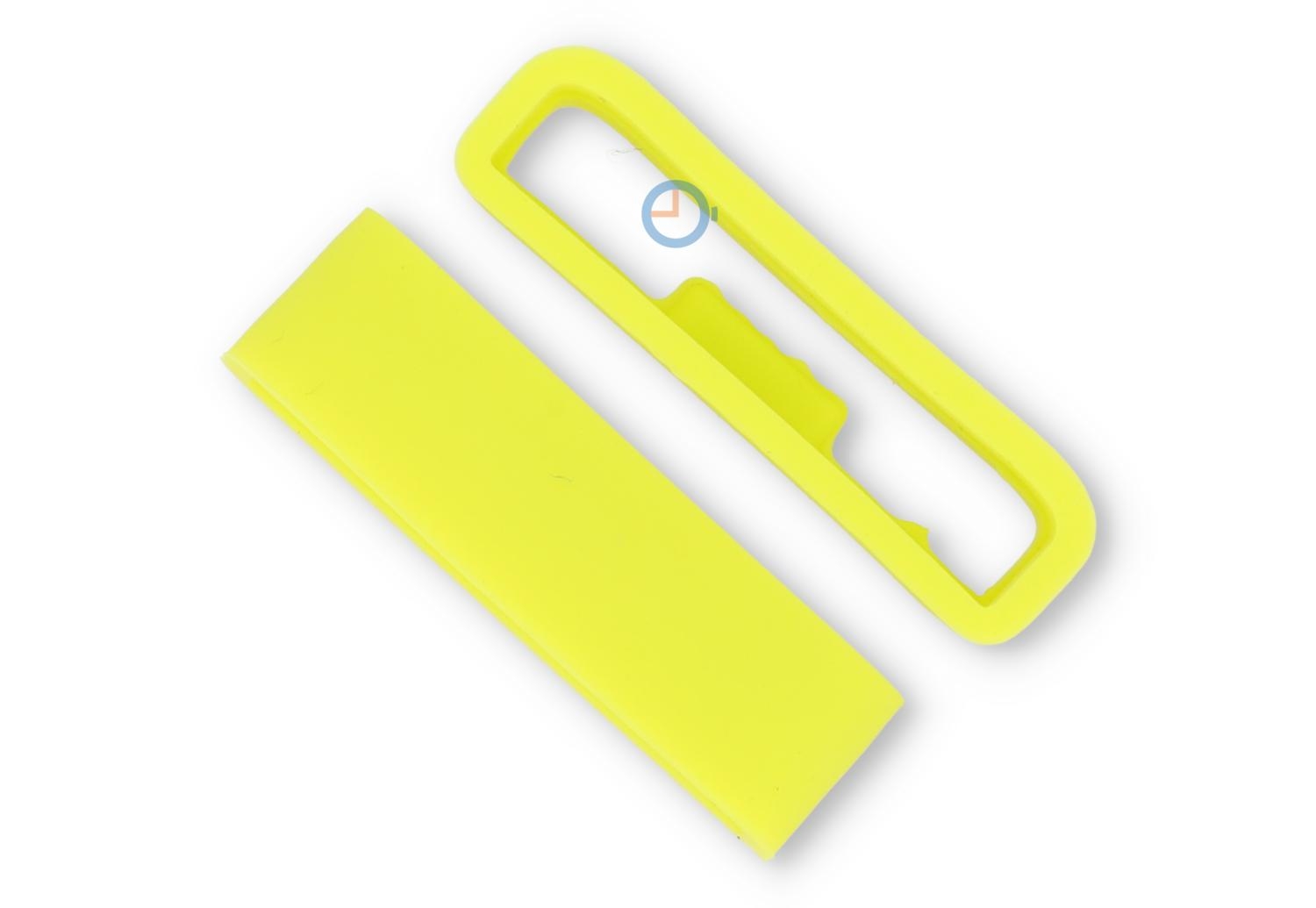 Öse mit Anti-Rutsch für 24mm Uhrenarmband - Hellgrün - 1 Stück