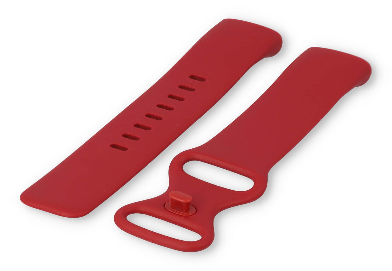 Fitbit Charge 5 Uhrenarmband Kautschuk - Rot (Größe: S)