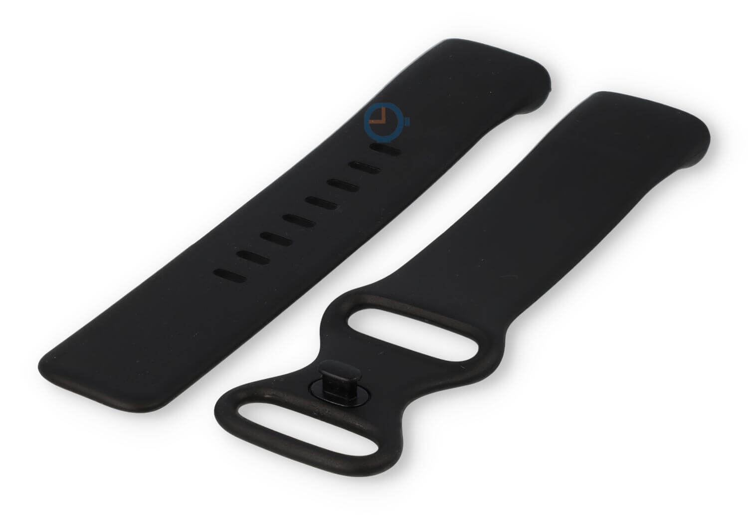 Fitbit Charge 5 Uhrenarmband Kautschuk - Schwarz (Größe: S)