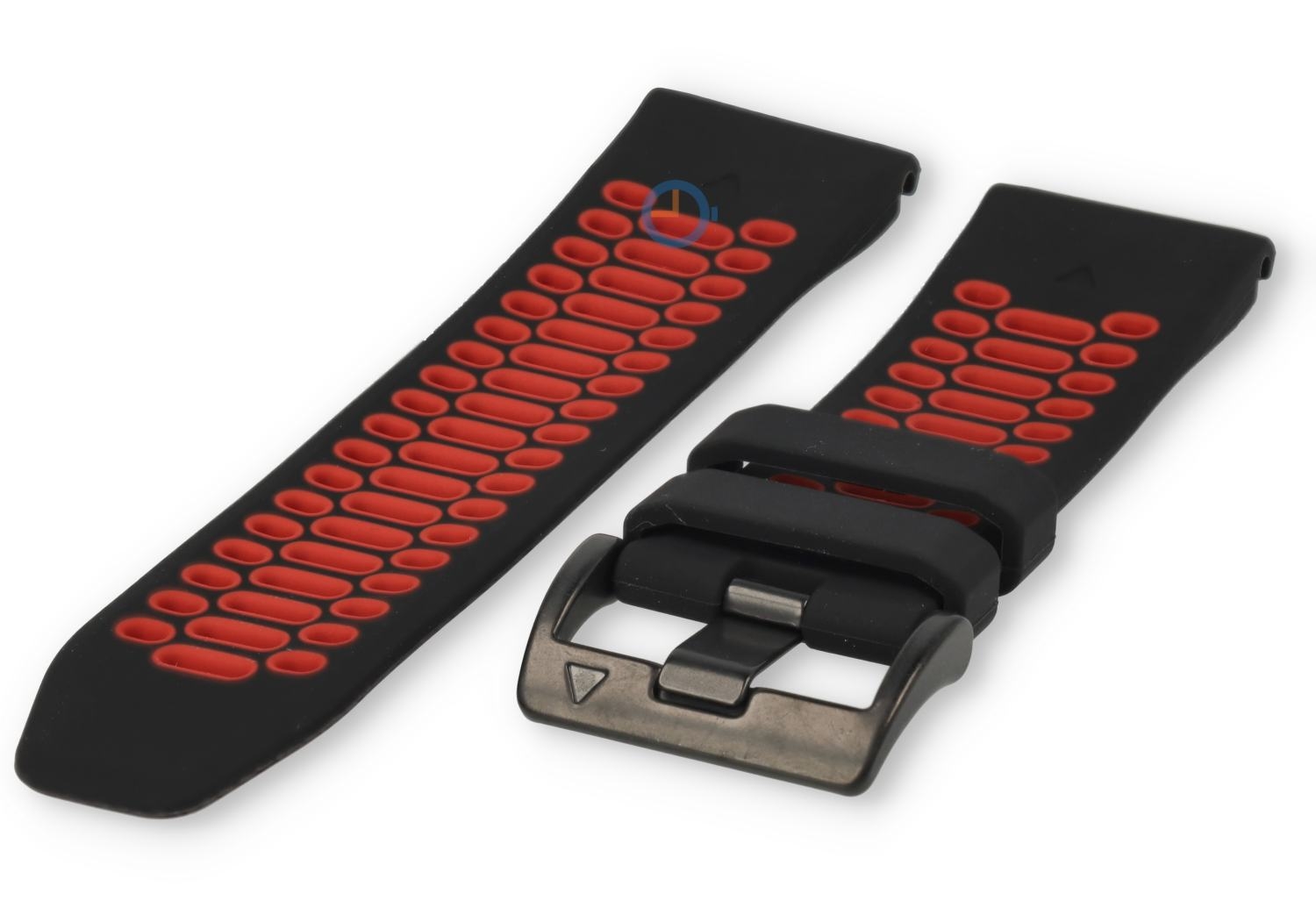 Sport Uhrenarmband Garmin Fenix 8 - 51mm (schwarz/rot)