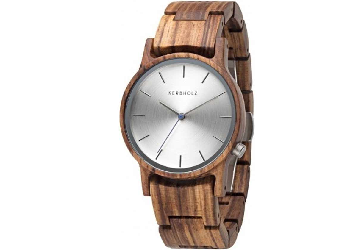 Kerbholz Uhrenarmband Gitta Zebranowood