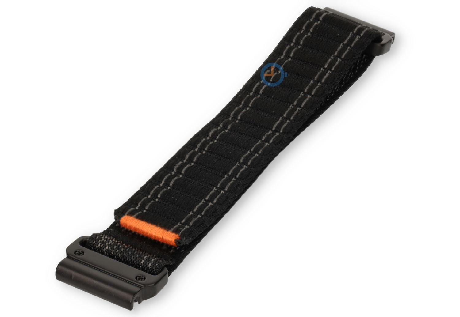 Elastisches Nylon Band fÃ¼r Garmin Fenix 7 schwarz - 22mm