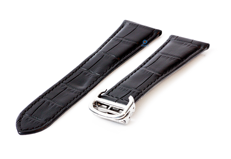 Uhrenarmband fÃ¼r Cartier - 22/18mm schwarz