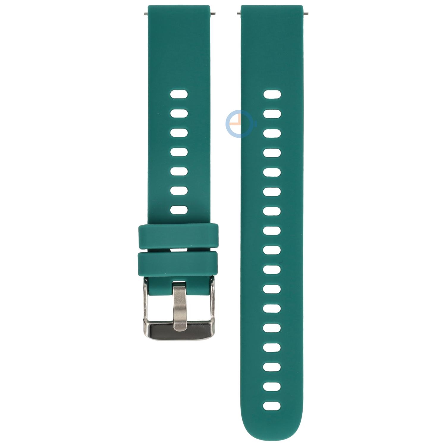 16mm Silikon Uhrenarmband - seegrün