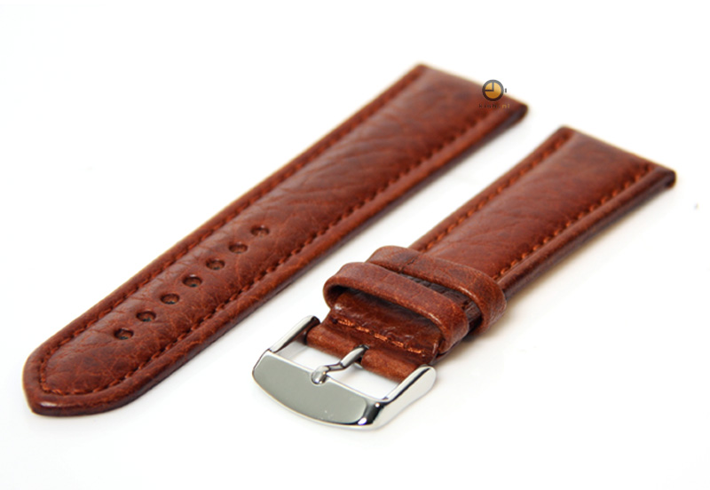 Uhrenarmband 20mm Braun Leder