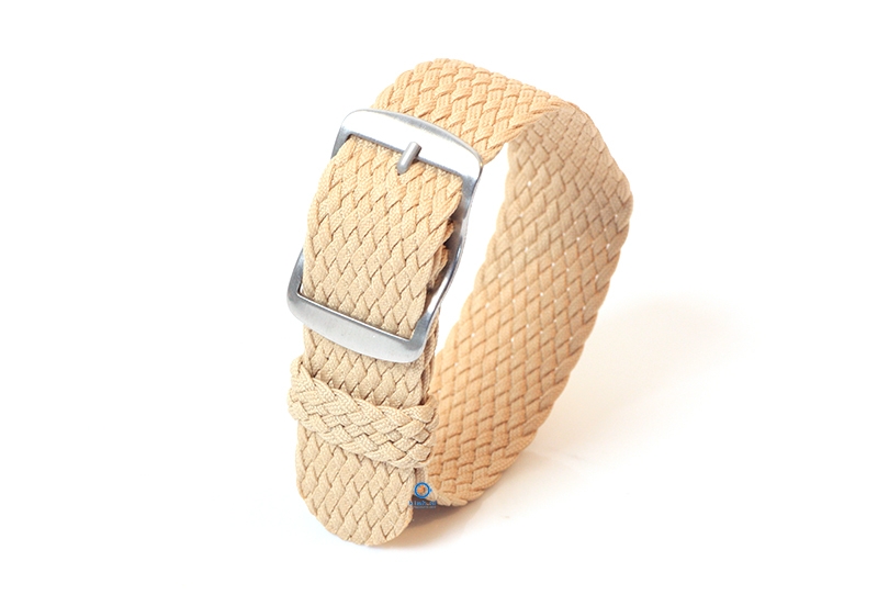 Perlon Uhrenarmband 20mm beige