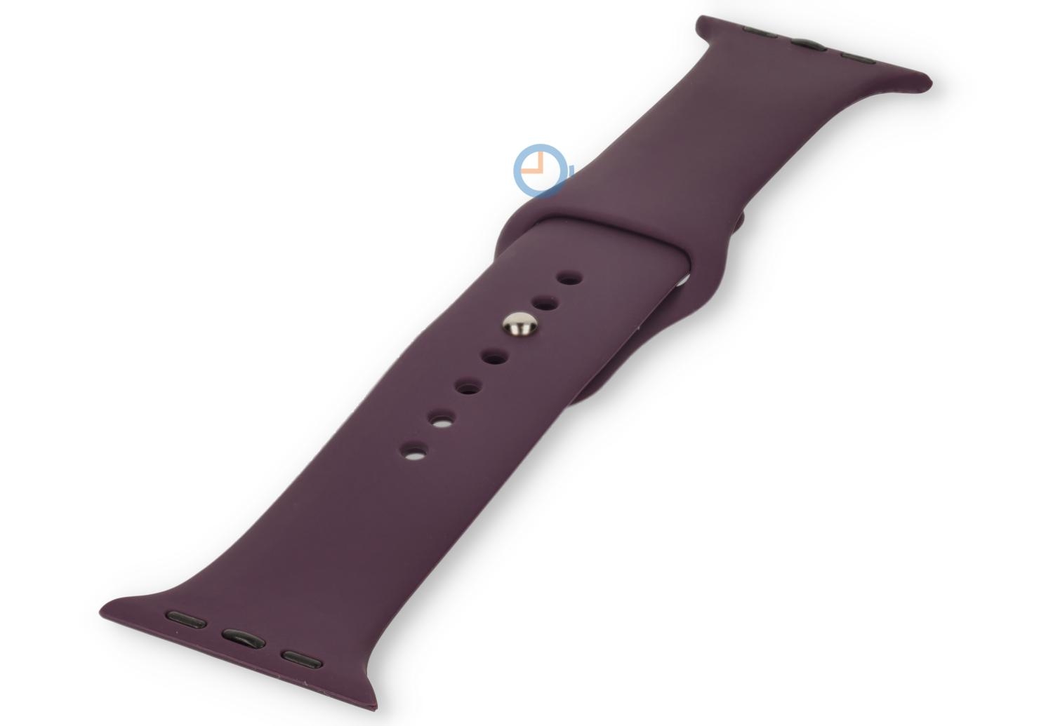 Apple Watch Band Silikon - Deep Purple - 38/40/41/42mm (M/L)