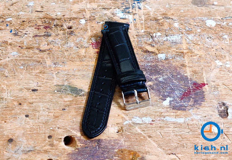 Horlogeband voor Maurice Lacroix 20mm - zwart