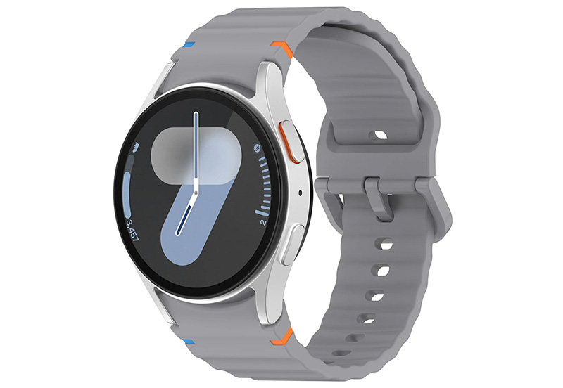 Samsung Galaxy Watch7 bandje - concrete-grey silicone