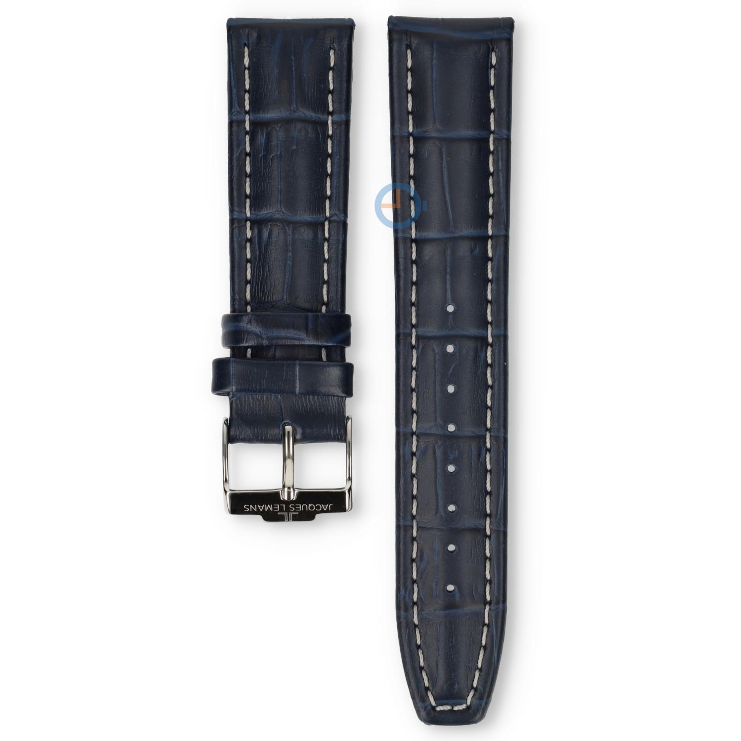 Jacques Lemans Uhrenarmband 1 - 1117 - blau