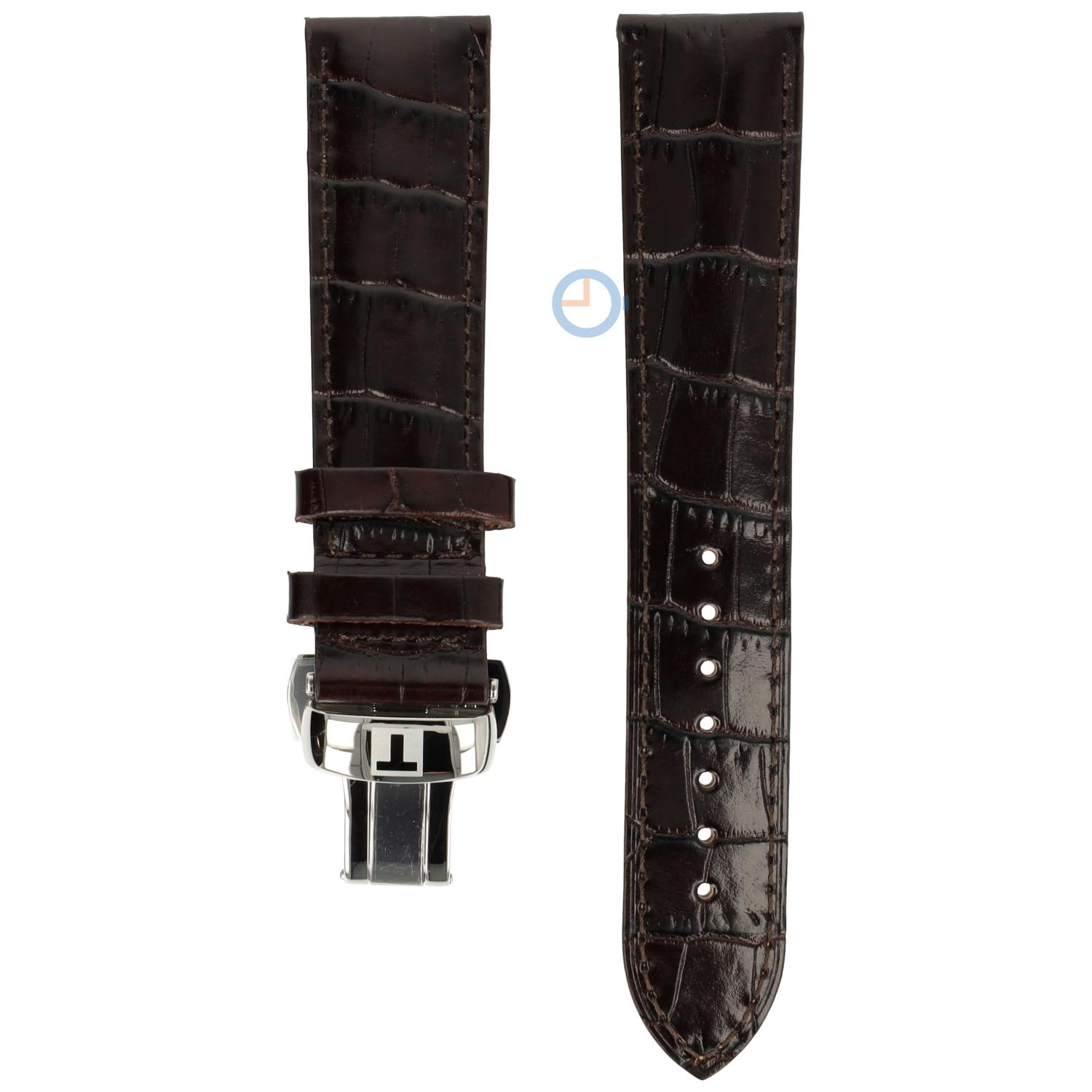 Tissot Uhrenarmband T0064141626300 braun Leder