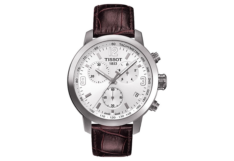 Tissot horlogeband T0554171601701 bruin leer