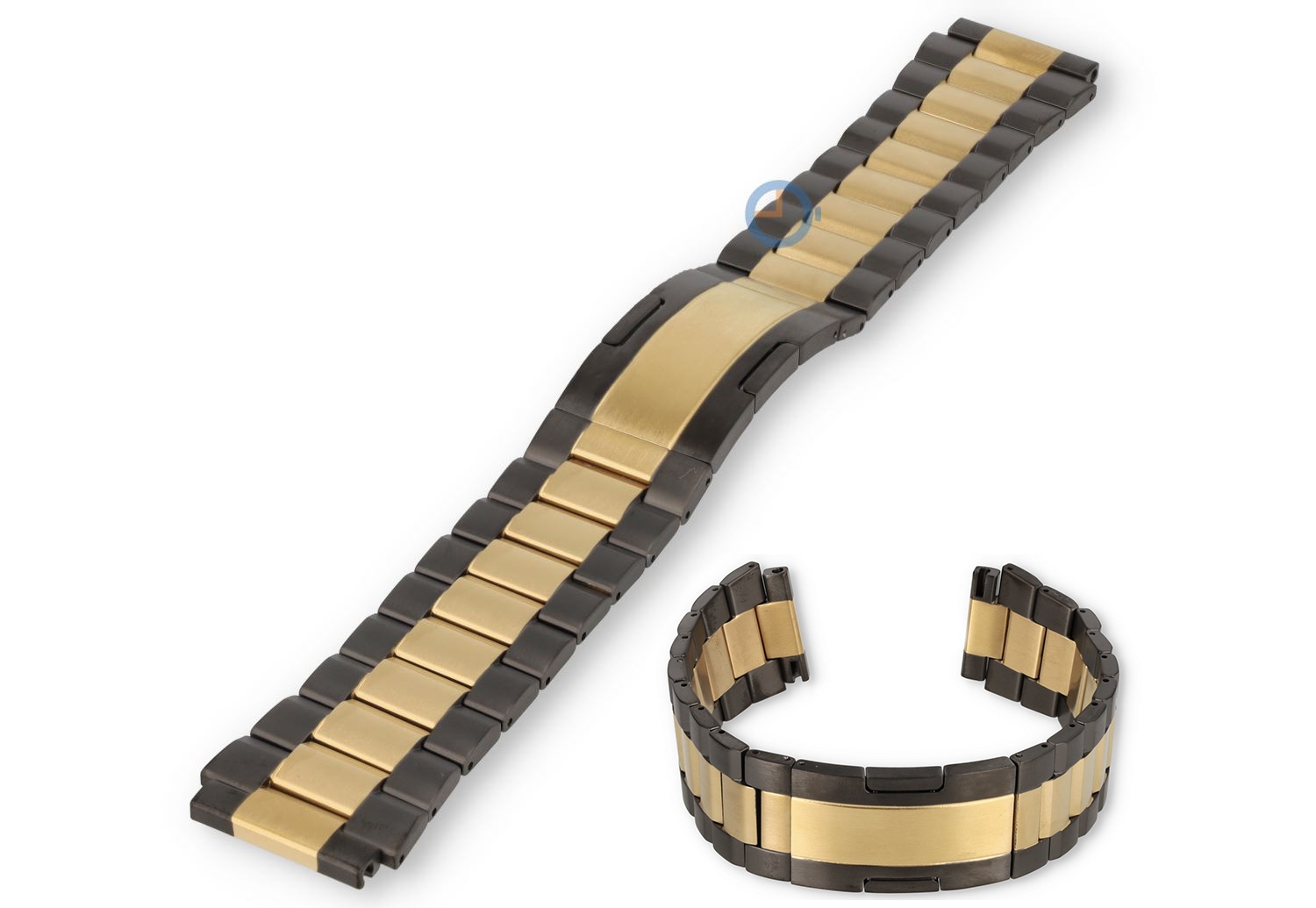16mm Huawei Ultimate Uhrenarmband - grau/goldfarbig
