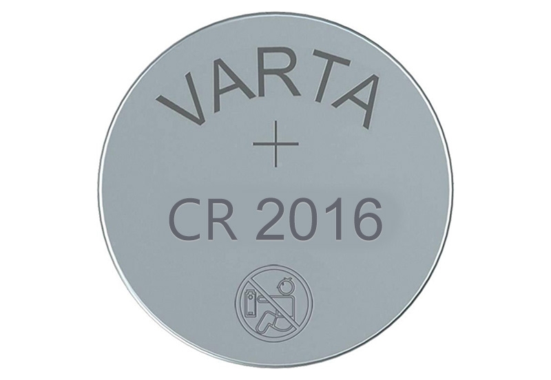 Uhr Batterie CR2016