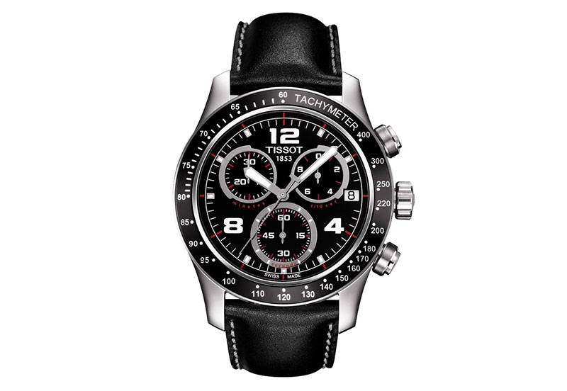 Tissot Uhrenarmband T0394171605702 schwarz Leder - XL